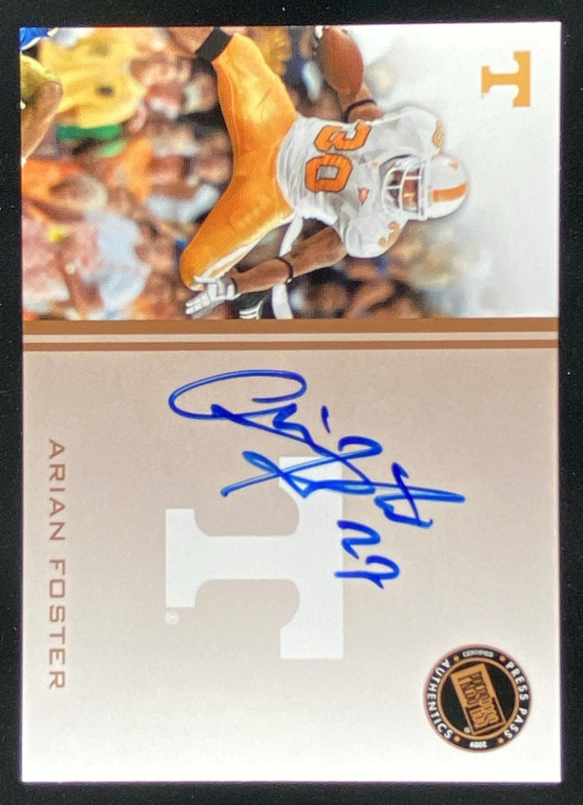 2009 Press Pass Arian Foster #PPS-AF trading card