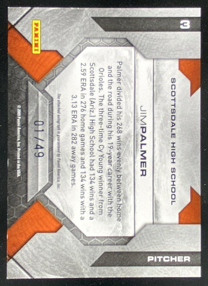 2009 Panini Donruss Elite Extra Edition Jim Palmer trading card