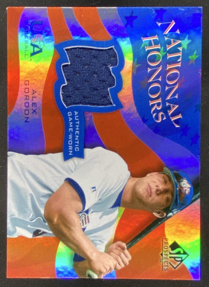 2004 SP Prospects Alex Gordon #NH-AG trading card