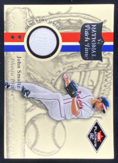 2001 Fleer Platinum John Smoltz trading card