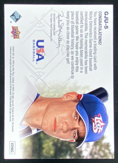 2009 Upper Deck Signature Stars Nicky Delmonico trading card