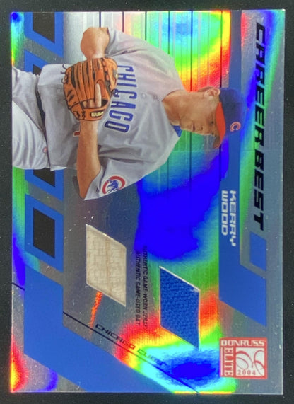 2004 Donruss Elite Kerry Wood #CB-24 trading card