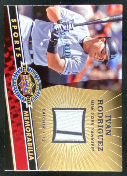 2009 Upper Deck 20th Anniversary Ivan Rodriguez trading card