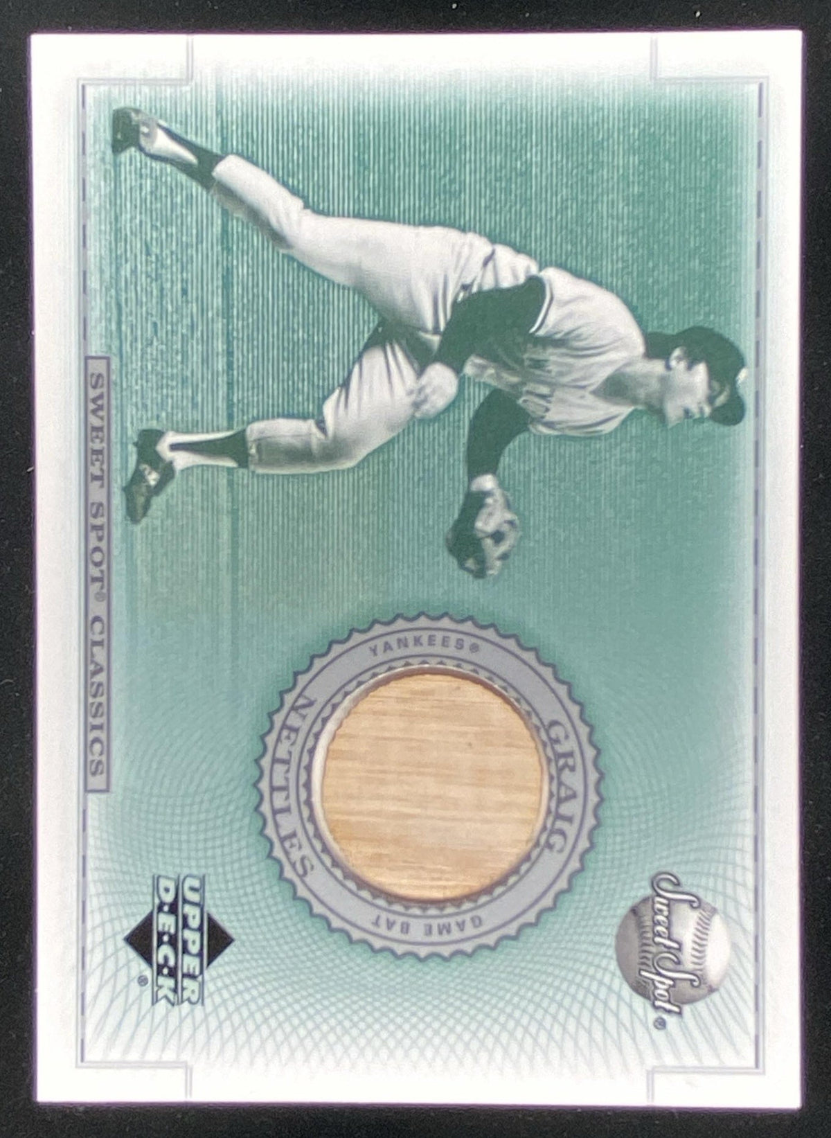2002 Upper Deck Sweet Spot Classics Graig Nettles #B-GN trading card