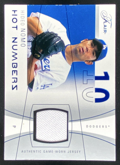 2004 Fleer Flair Hideo Nomo trading card