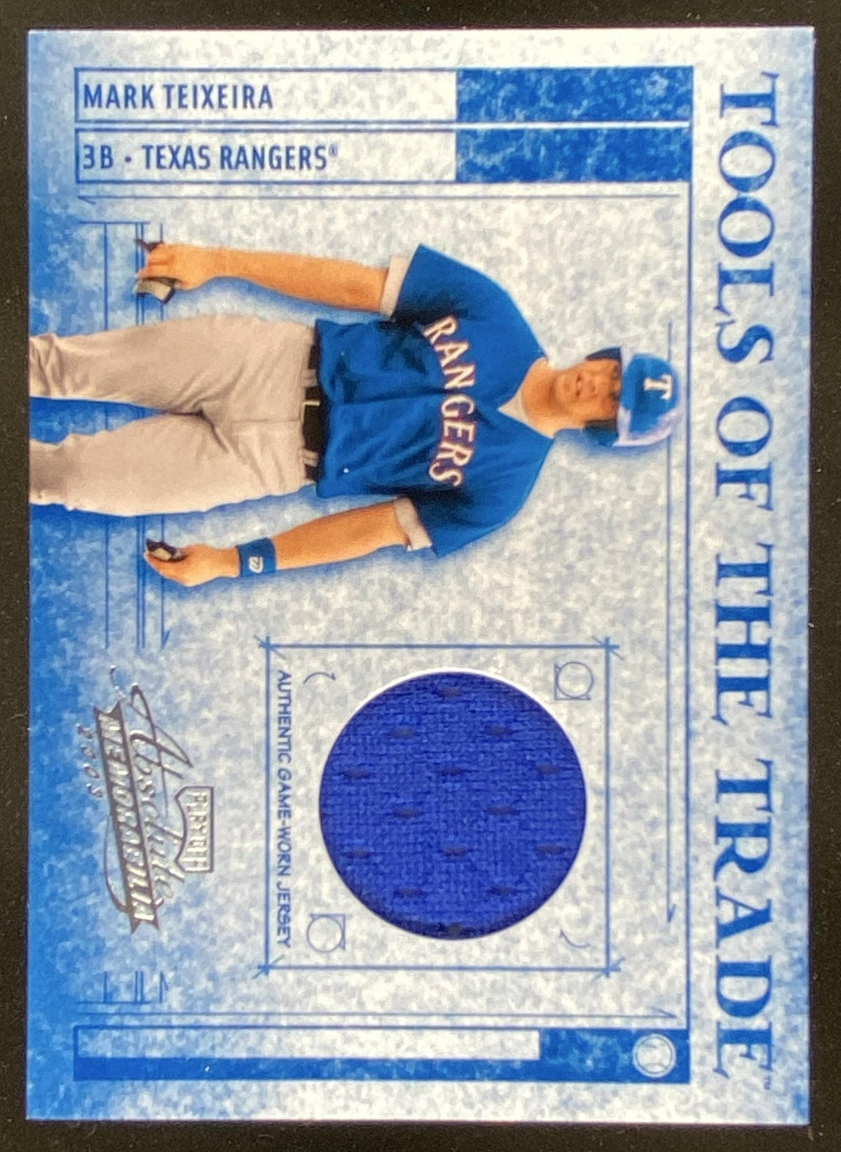 2003 Playoff Absolute Memorabilia Mark Teixeira trading card