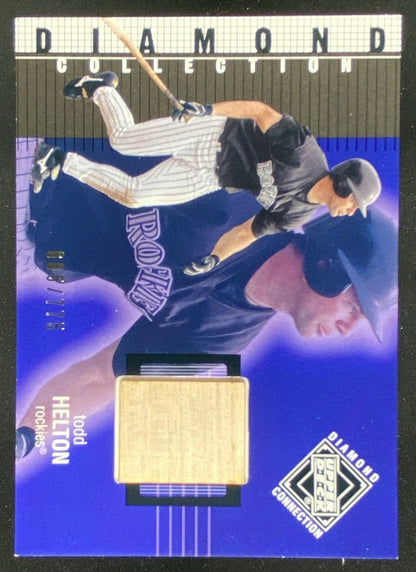 2002 Upper Deck Diamond Connection Todd Helton trading card