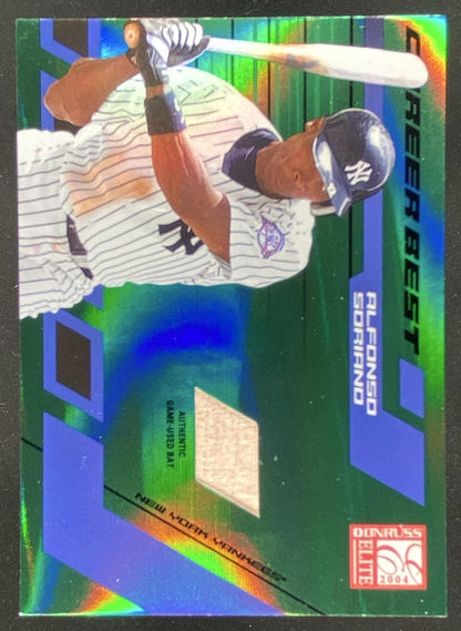 2004 Donruss Elite Alfonso Soriano trading card