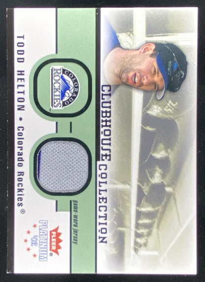 2002 Fleer Platinum Todd Helton trading card
