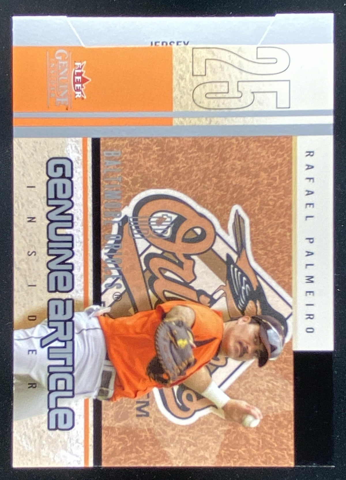 2004 Fleer Genuine Insider Rafael Palmeiro #GI-RP trading card