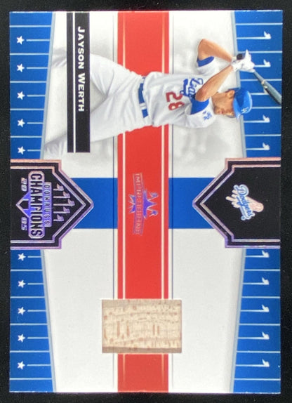 2005 Donruss Champions Jayson Werth #410 trading card
