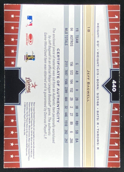 2005 Donruss Champions Jeff Bagwell #440 trading card