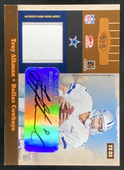 2006 Donruss Elite Don Meredith / Troy Aikman trading card