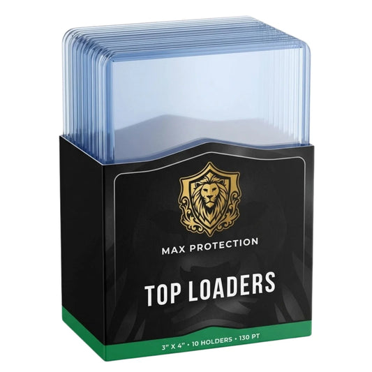 500ct Case Max Protection 130pt Trading Card Toploaders | Columbia Sports Cards