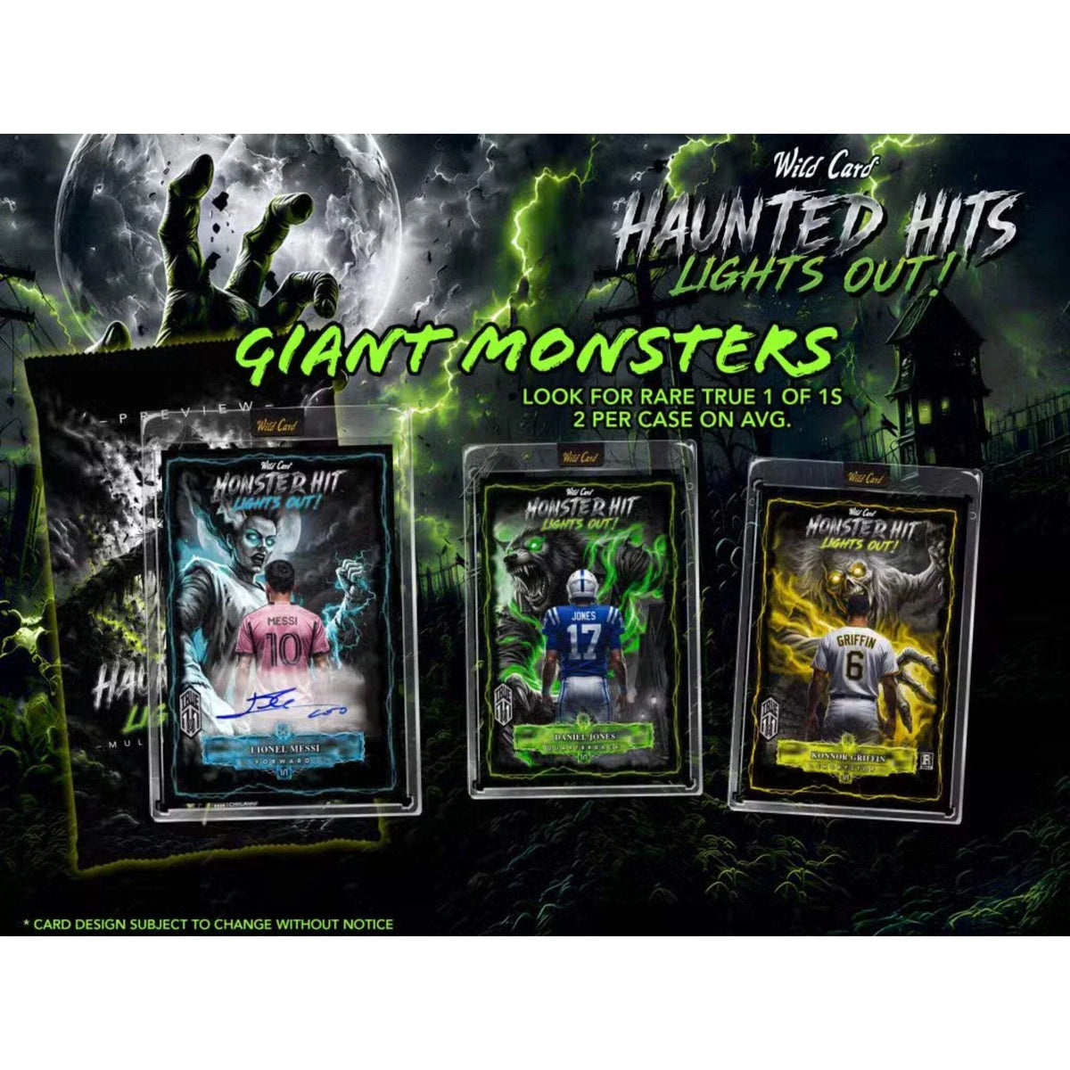 2026 Wild Card Haunted Hits: Lights Out! Mammoth Hobby Box | Columbia Hobby - Sports Card Boxes - Toploaders - Card Savers.