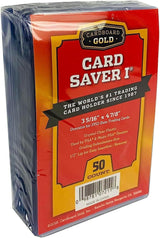 50ct Pack Card Saver 1 - PSA Grading Card Submissions Semi Rigid Holders