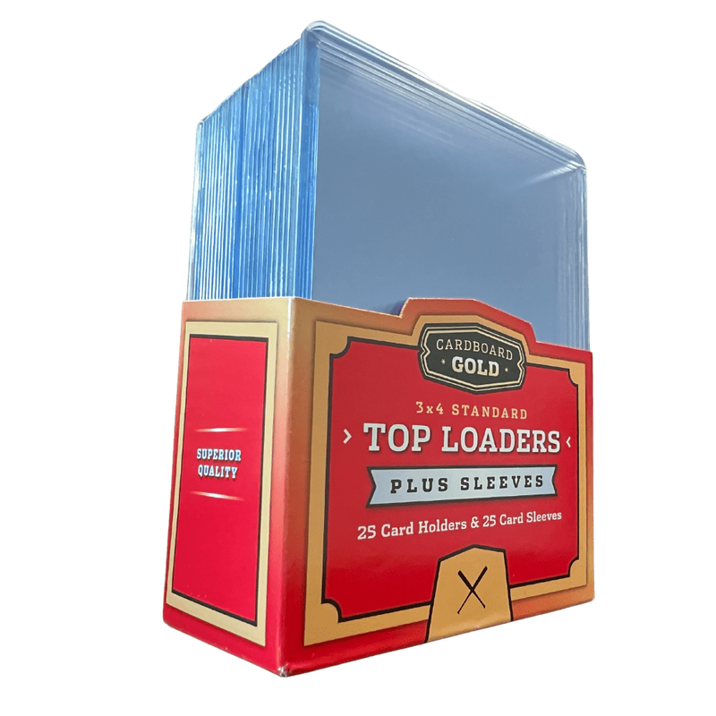 Ultra CBG Pro Regular Card Size Toploaders with Soft Sleeves Combo- 1000ct Case