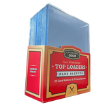 Ultra CBG Pro Regular Card Size Toploaders with Soft Sleeves Combo- 1000ct Case