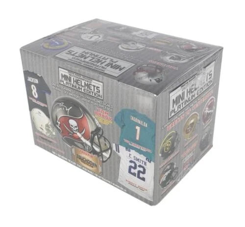 2022 TriStar Hidden Treasures Football Mini Helmet Platinum Edition Series 2 Box