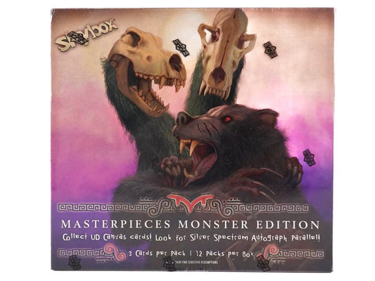 Skybox Masterpieces Monster Edition Hobby Box (Upper Deck 2024) - Columbia Hobby - Sports Card Boxes - Toploaders - Card Savers
