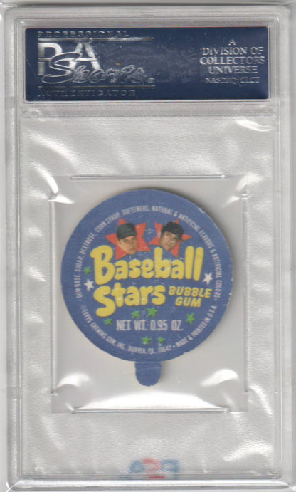 STEVE CARLTON 1973 Topps Candy Lids PSA 5 EX - PHILLIES - Columbia Hobby - Sports Card Boxes - Toploaders - Card Savers