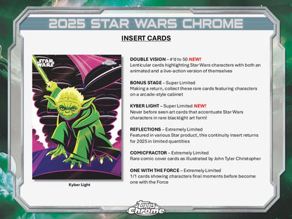 Star Wars Chrome Hobby Box (Topps 2025) | Columbia Sports Cards