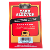 1000ct (10 packs) Trading Card Sleeves - Thick Card Size