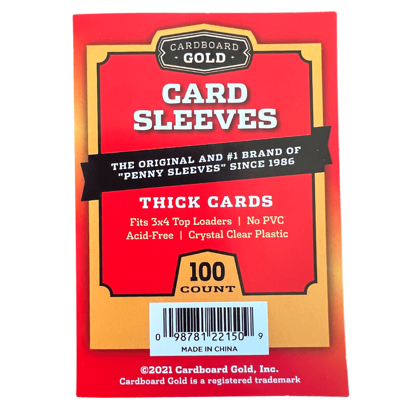 10,000ct Case Trading Card Sleeves - Thick Card Size