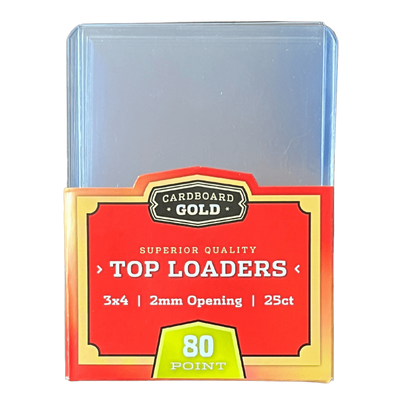 Cardboard Gold 80pt Thick Card Toploaders - Columbia Sports Cards - image 4