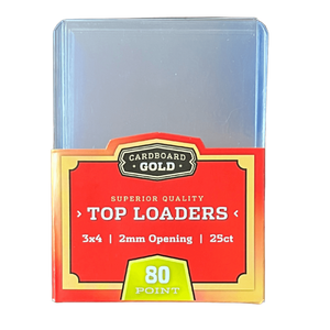 Cardboard Gold 80pt Thick Card Toploaders - Columbia Sports Cards - image 2