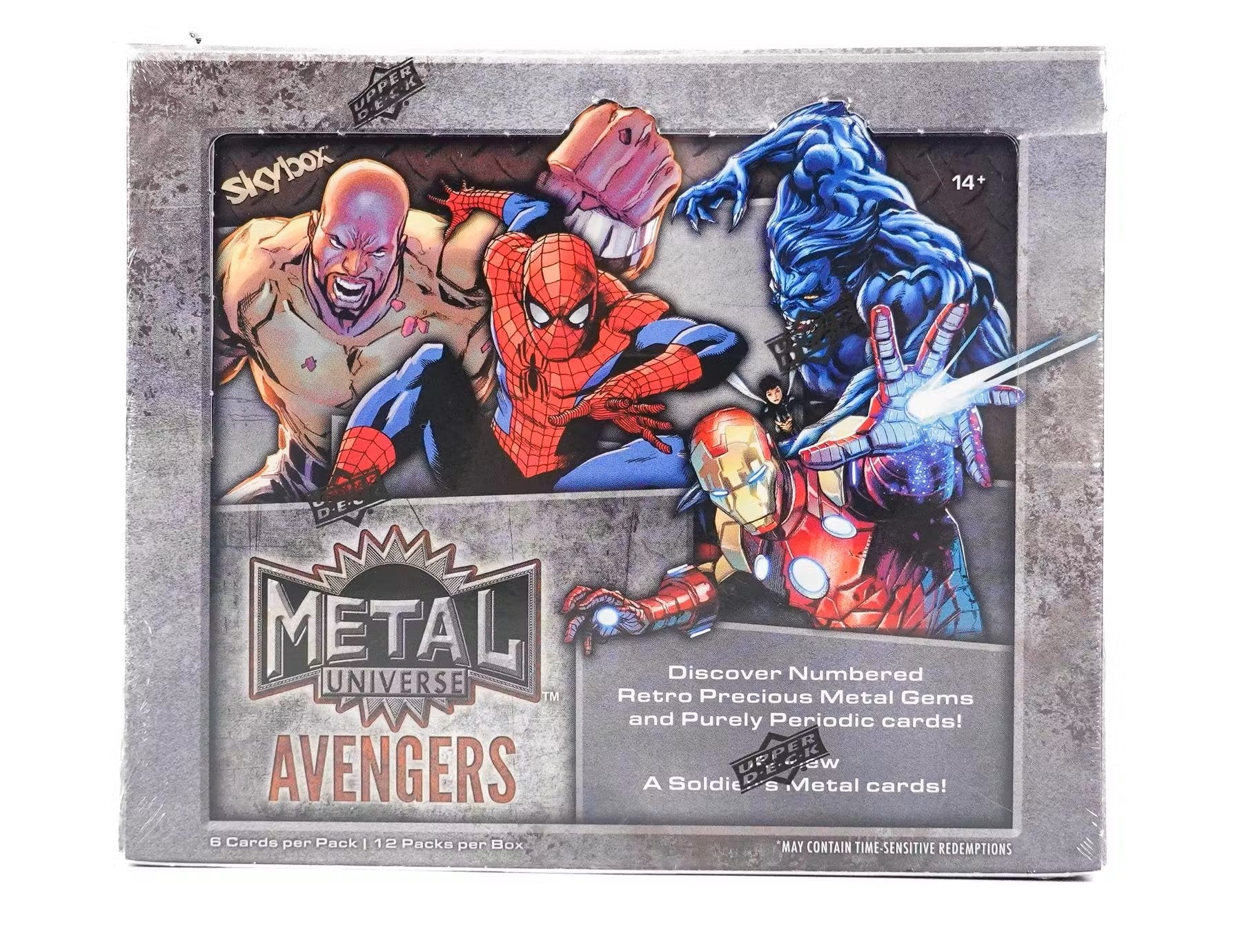 Upper Deck 2024 Marvel Metal Universe Avengers Trading Cards Hobby Box - Columbia Hobby - Sports Card Boxes - Toploaders - Card Savers