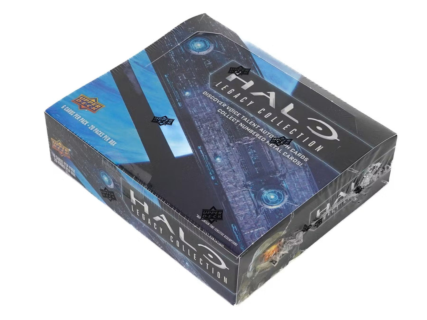 Upper Deck Halo: Legacy Collection Trading Cards Hobby Box - Columbia Hobby - Sports Card Boxes - Toploaders - Card Savers