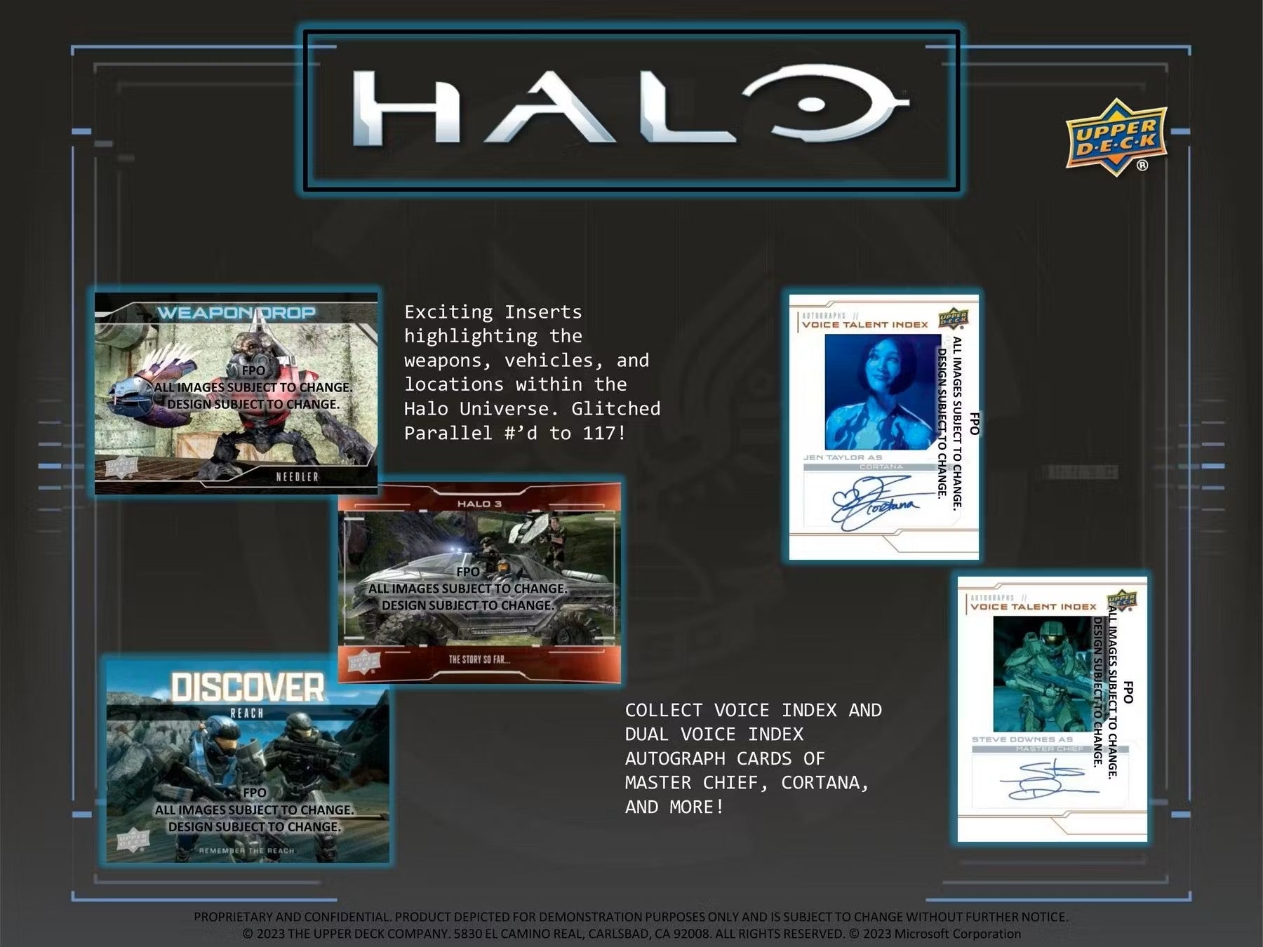 Upper Deck Halo: Legacy Collection Trading Cards Hobby Box - Columbia Hobby - Sports Card Boxes - Toploaders - Card Savers
