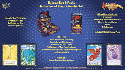 Upper Deck Neopets Battledome Defenders of Neopia Booster Box - Columbia Hobby - Sports Card Boxes - Toploaders - Card Savers