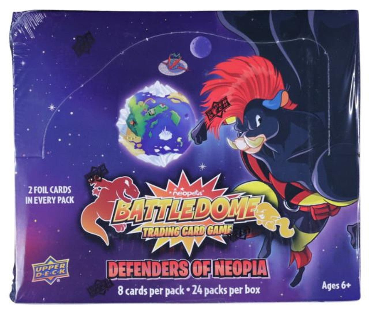 Upper Deck Neopets Battledome Defenders of Neopia Booster Box - Columbia Hobby - Sports Card Boxes - Toploaders - Card Savers