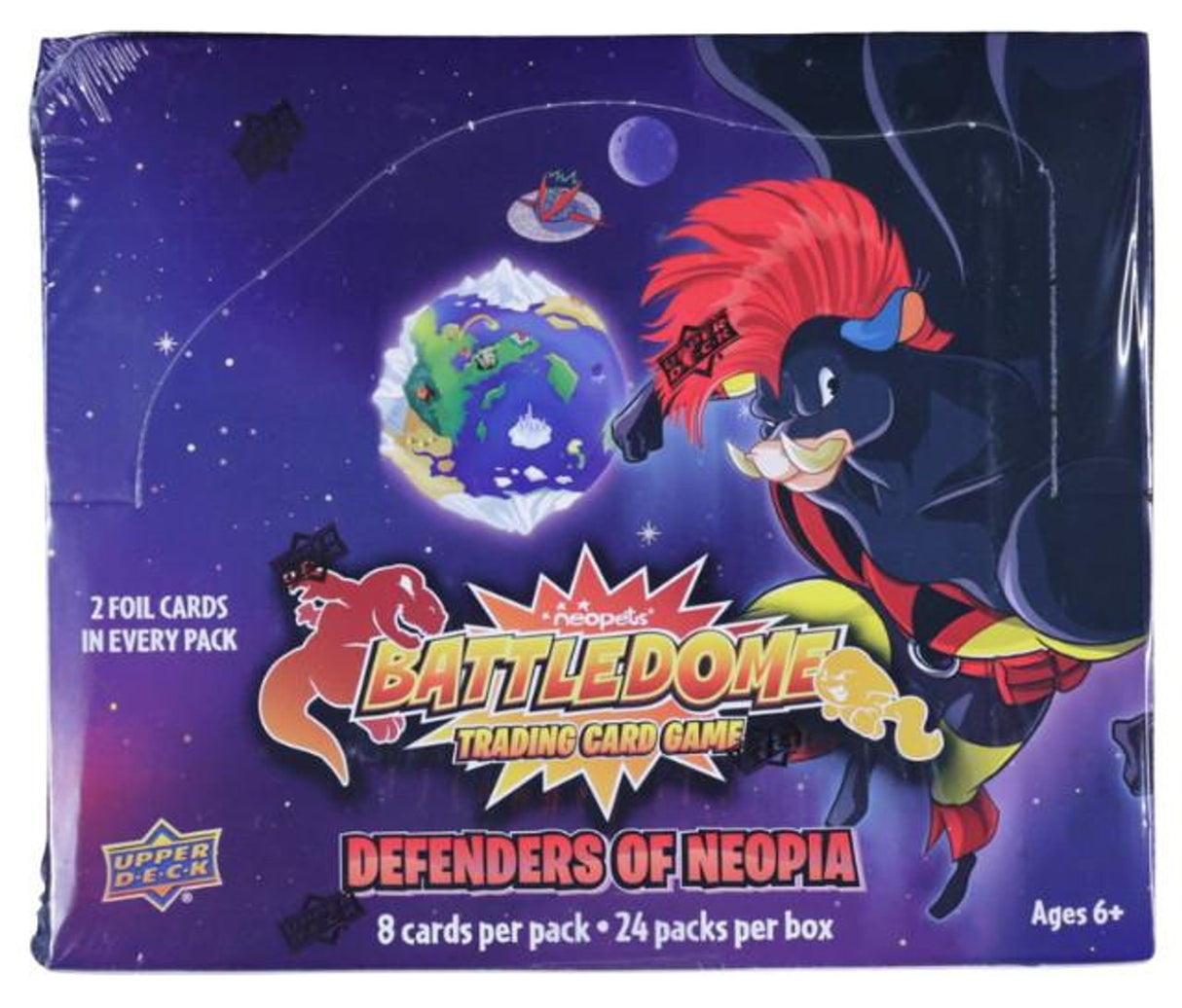 Upper Deck Neopets Battledome Defenders of Neopia Booster Box