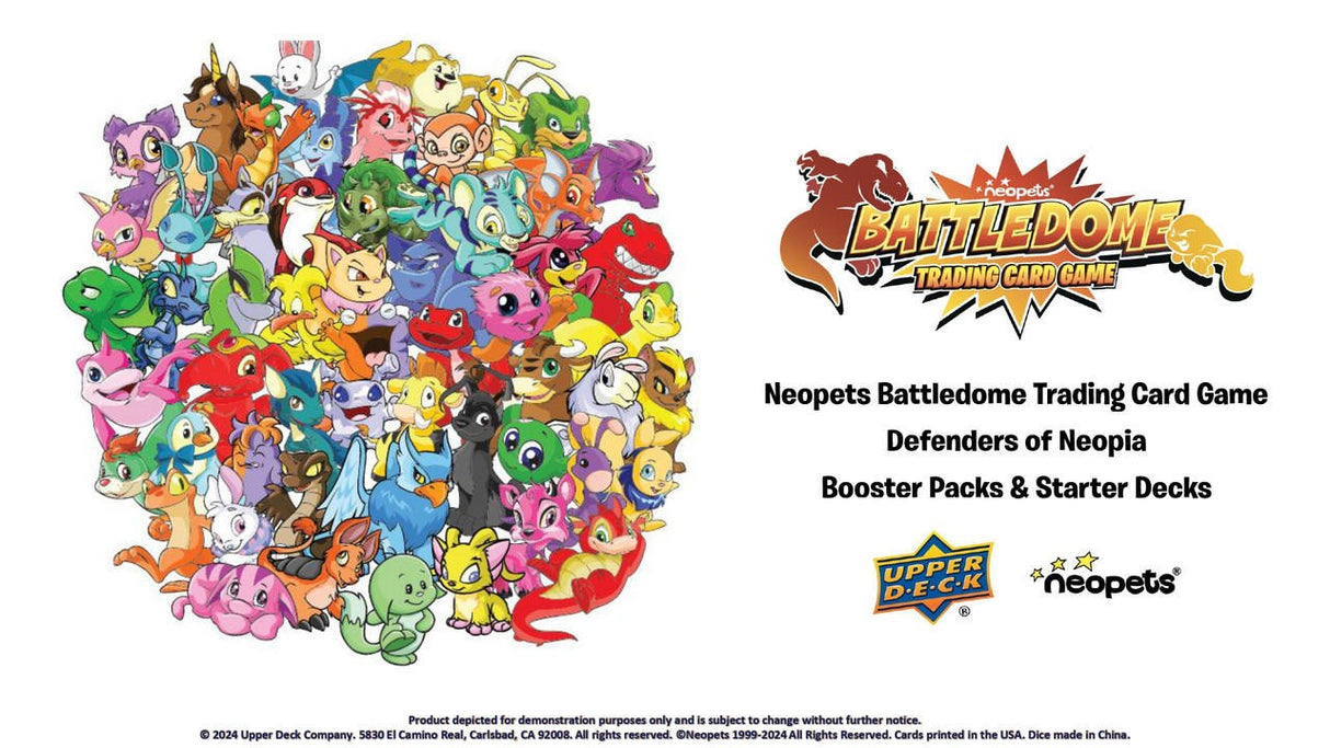 Upper Deck Neopets Battledome Defenders of Neopia Booster Box