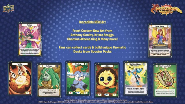 Upper Deck Neopets Battledome Defenders of Neopia Booster Box