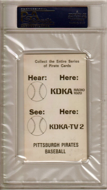 WILLIE STARGELL 1968 KDKA #8 PSA 6 EX - MT - PIRATES - Columbia Hobby - Sports Card Boxes - Toploaders - Card Savers