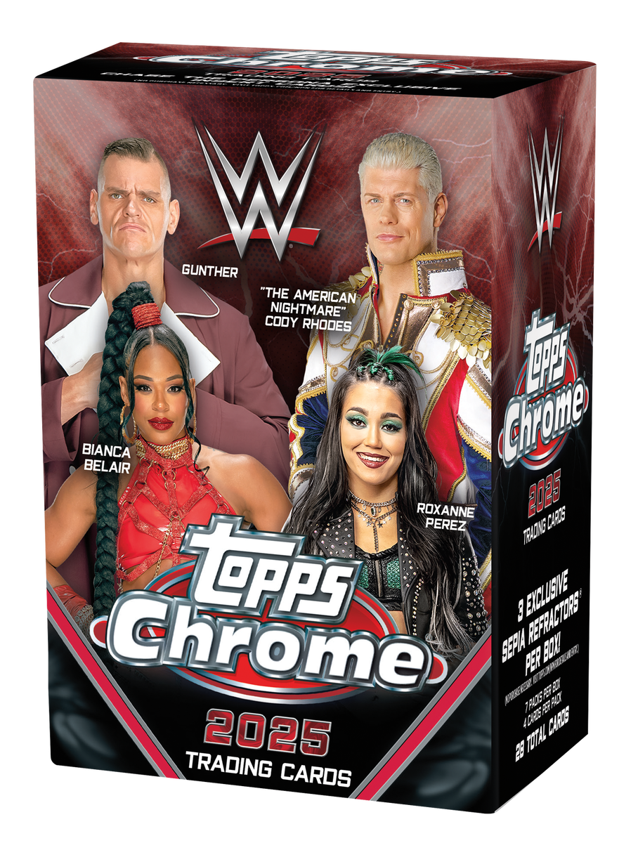 2025 Topps Chrome WWE Blaster Box