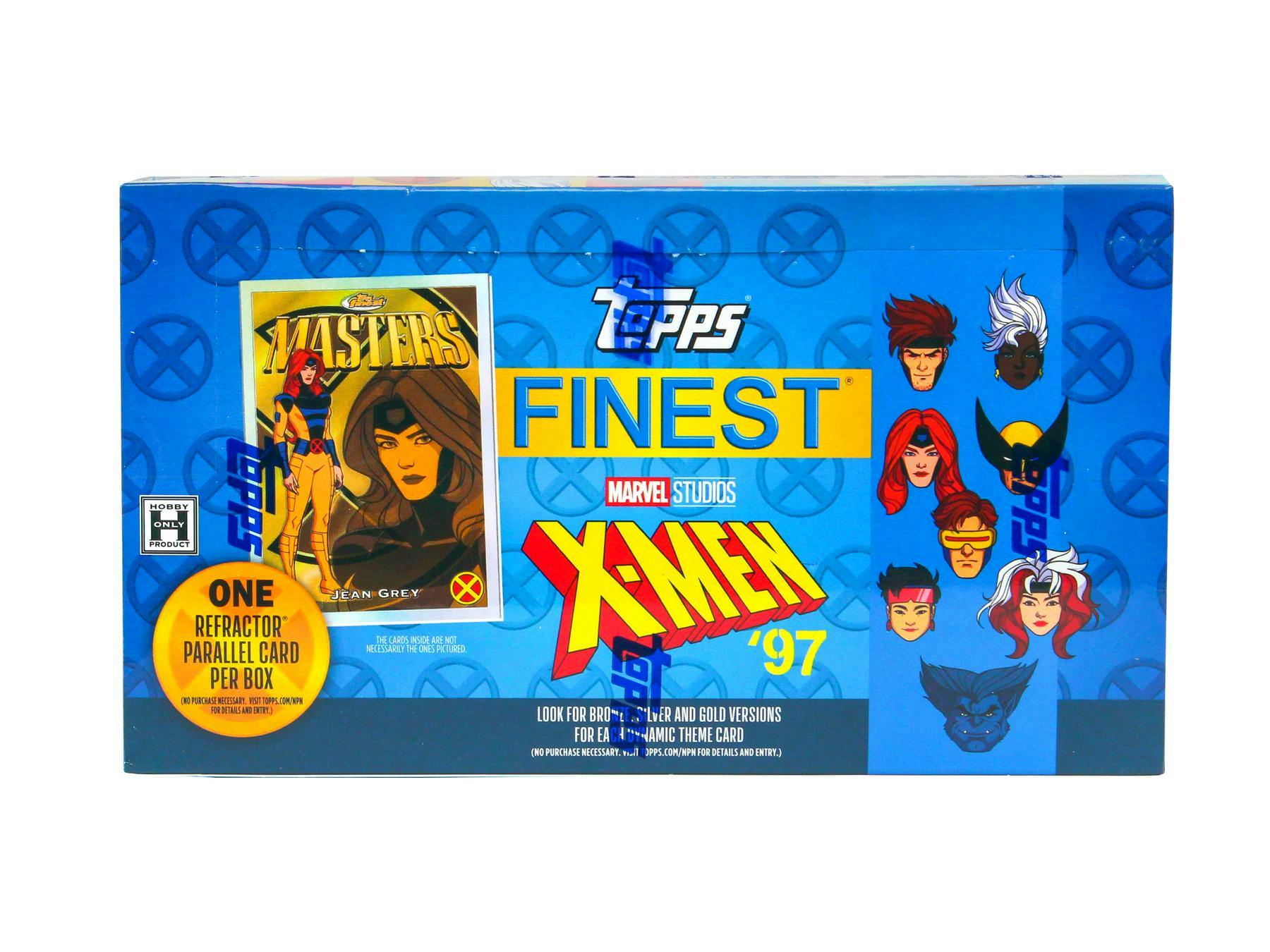 X - Men '97 Finest Hobby Box (Topps 2025) - Columbia Hobby - Sports Card Boxes - Toploaders - Card Savers