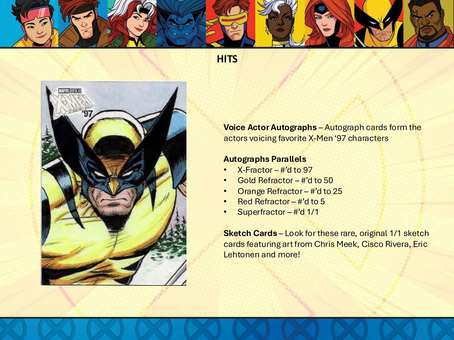 X - Men '97 Finest Hobby Box (Topps 2025) - Columbia Hobby - Sports Card Boxes - Toploaders - Card Savers