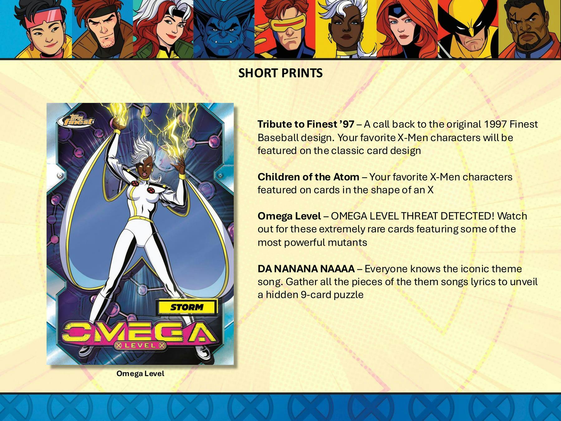 X - Men '97 Finest Hobby Box (Topps 2025) - Columbia Hobby - Sports Card Boxes - Toploaders - Card Savers