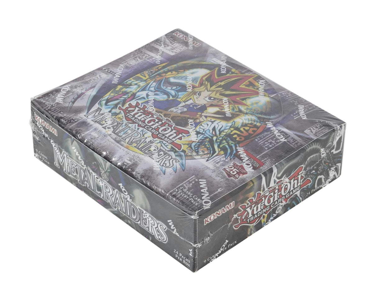 wing raiders booster box Yu-Gi-Oh 25th Anniversary: Metal Raiders Booster Box – Columbia Sports Cards