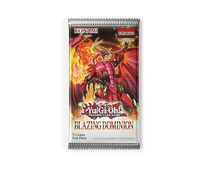 Yu - Gi - Oh! Blazing Dominion Booster Box | Columbia Sports Cards - Columbia Hobby - Sports Card Boxes - Toploaders - Card Savers