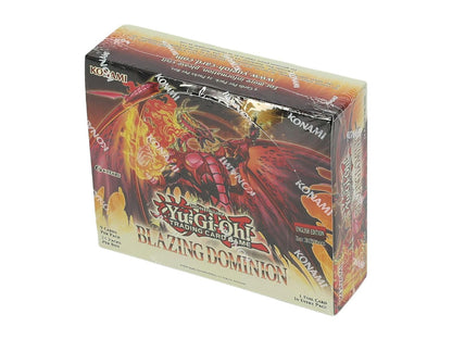 Yu - Gi - Oh! Blazing Dominion Booster Box | Columbia Sports Cards - Columbia Hobby - Sports Card Boxes - Toploaders - Card Savers