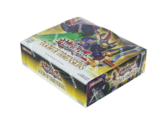 Yu - Gi - Oh Doom of Dimensions Booster Box | Columbia Sports Cards - Columbia Hobby - Sports Card Boxes - Toploaders - Card Savers