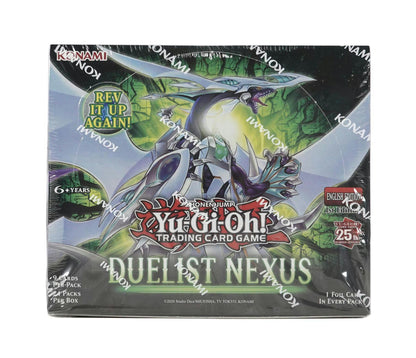 Yu - Gi - Oh Duelist Nexus Booster Box - Columbia Hobby - Sports Card Boxes - Toploaders - Card Savers