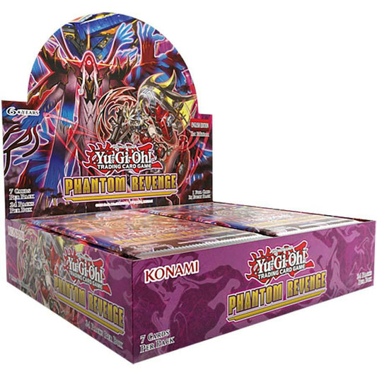 Yu - Gi - Oh! Phantom Revenge Booster Box | Columbia Sports Cards - Columbia Hobby - Sports Card Boxes - Toploaders - Card Savers