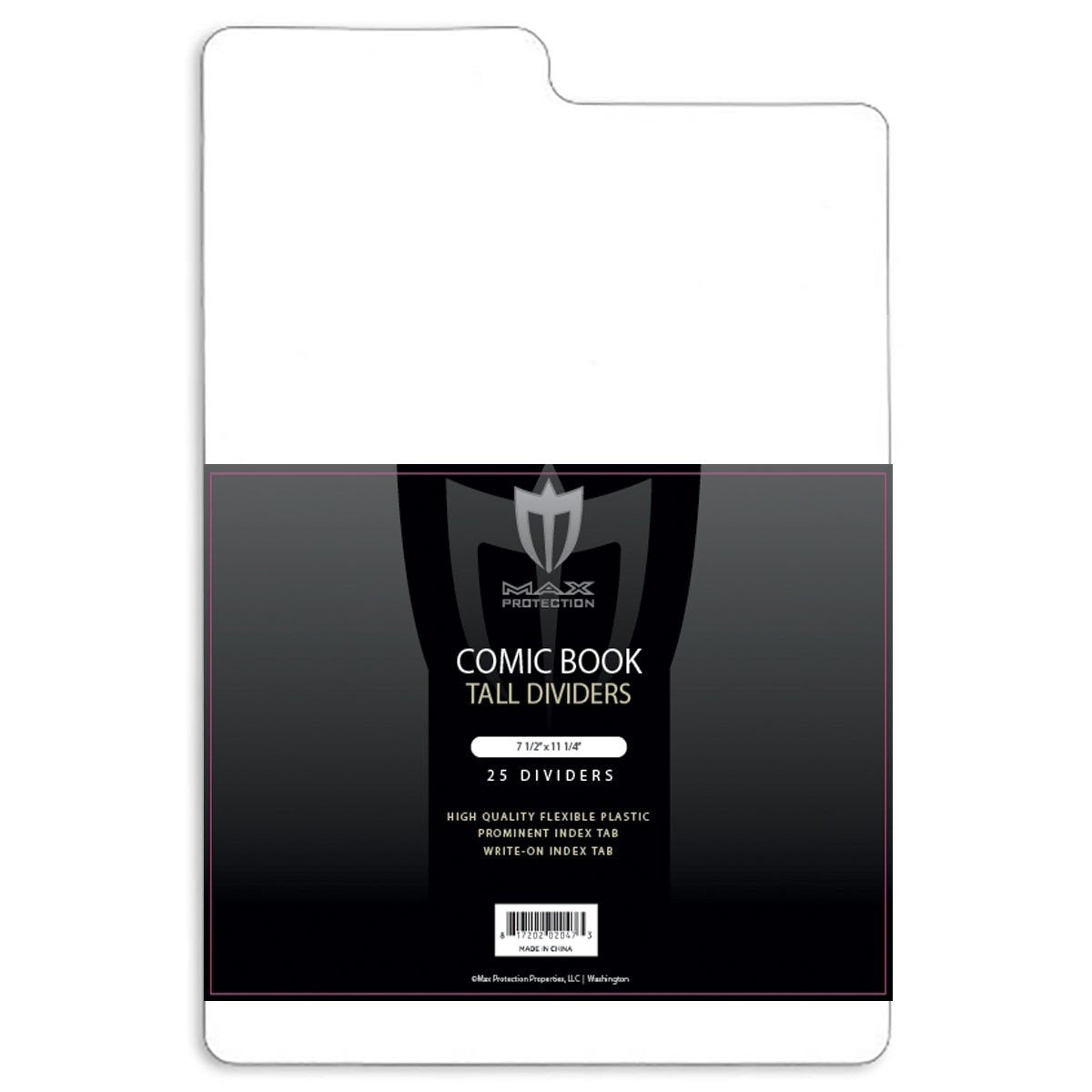 Tall Comic Dividers - 25ct Pack | Columbia Sports Cards & More.